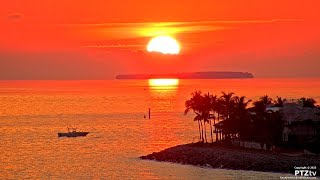 LIVE  Key West Harbor Webcam from PTZtv [upl. by Annawd20]