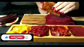 ASMR MUKBANG PERSION FOOD LAVASHAK TORSH موكبانگ ايراني ترش موكبانگ [upl. by Assirralc]