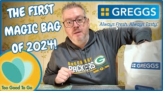 My first GREGGS Too Good To Go Bag of 2024  Saving Food Waste while saving MONEY [upl. by Sabir]