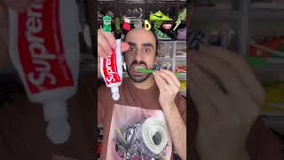 Food ASMR Eating a Mouthwash bottle [upl. by Slorac]