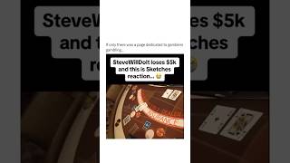 his reaction is insane 😂 gambling shorts casino trending trendingshorts [upl. by Yllas49]