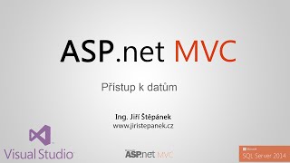 ASPnet MVC tutorial 5  Přístup k datům [upl. by Aztinay]