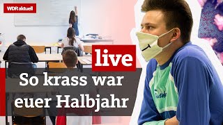 Schulen im Corona„Lockdown“ Wie geht’s nach den Zeugnissen weiter  Live aus dem WDR Newsroom [upl. by Tiny]