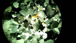 Anorthosite Thin Section Sample 1 [upl. by Enitsahc]