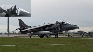 The Last Day Of The UK Harrier Jet Force RAF Cottesmore 2010 [upl. by Anotyal]