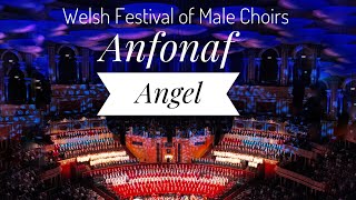 Anfonaf Angel London Welsh Festival of Male Voice Choirs in the Royal Albert Hall [upl. by Htezzil631]