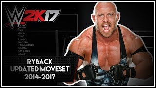 WWE 2K17  Ryback 20122013 Moveset PS3Xbox360 [upl. by Petite]