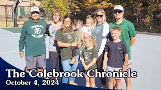 Colebrook Chronicle  Oct 4 2024 Video News of the Week [upl. by Nadirehs312]