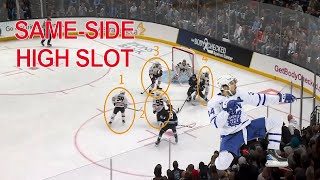 Hockey Offence  Same Side High Slot [upl. by Brothers]