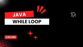 JAVA While Loop [upl. by Vanna]