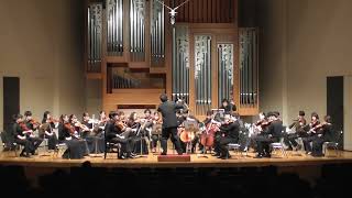 Webern Langsamer Satz  ウェーベルン 弦楽四重奏のための緩徐楽章 弦楽合奏版  Minatomirai String Orchestra [upl. by Nutter]