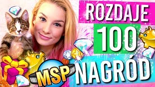 MEGA KONKURS MSP 😮 100 NAGRÓD [upl. by Alister727]