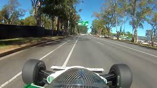 Adelaide Motorsport Festival  Williams FW07 onboard [upl. by Wivinah]