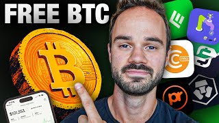 6 FREE Bitcoin Earning Apps  Get Free BTC Fast WITHOUT Investment [upl. by Kantos]