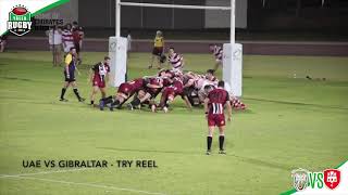 UAE Rugby vs Gibraltar Rugby [upl. by Leggat]