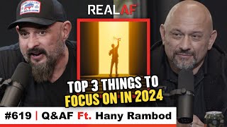 Unlocking Secrets of Personal Growth with 24x Olympia Winning Coach Hany Rambod  Ep 619 QampAF [upl. by Arymahs632]