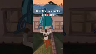 Bros luck fortnite gaming funny fyp [upl. by Dyol]