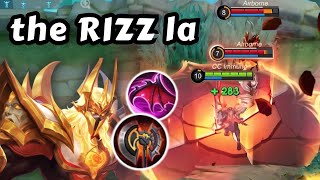 Yapaholic TheRizzla Gameplay This Hero Bussin No Cap  Terizla Mobile Legends Shinmen Takezo [upl. by Ajoop]