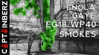 Enola Gaye EG18WP40 Smoke Grenades [upl. by Nomelc409]