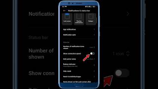 How to show internet speed on Status Bar  Internet Speed meter  Check network Speed shorts [upl. by Anifad]