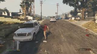 GTA V Martin Madrazo gang vs marabunta grande shoot out part 50 [upl. by Ellehcir]