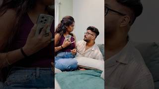 Diamondil Cheyyam ennalle paranjullu 😥 couplegoals couplevlog youtubeshorts comedy [upl. by Devaney826]