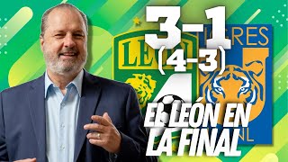 LEÓN EN LA FINAL  León vs Tigres UANL  Concacaf Champions League 2023 [upl. by Neleb621]