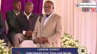 Listen to What CS Mithika Linturi Said in front of DP Gachagua in Laikipia [upl. by Tyson]