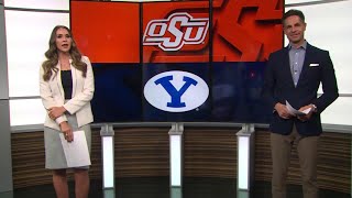 Oklahoma State vs BYU Week 8 Preview  Inside the 12 [upl. by Amairam]