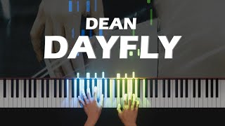 DEAN  하루살이 dayfly short piano cover [upl. by Atiken]