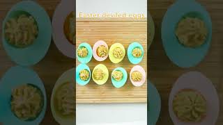 Deviled Eggs  Easy Peel Boiled Eggs  Acekool Air Fryer FT2  Acekool Hand Blender BH1 [upl. by Llorrad245]