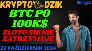 Dzika Analiza 22102024 WYGRANA TRUMPA DA 100K NA BTC BTCETHAZEROCHZTRXZŁOTOSREBRO [upl. by Cleodell669]