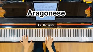 2023 한예종 성악과 입시곡AragoneseA MajorG Rossini piano accompaniment 피아노 반주 [upl. by Fording806]