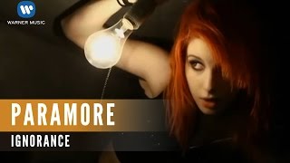 Paramore  Ignorance Official Music Video [upl. by Annnora]