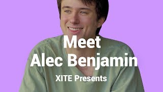 Alec Benjamin “Ik stopte met school om een popster te worden”  XITE Presents [upl. by Yecrad]