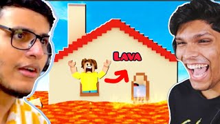 The floor is Lava ll new update ll Roblox [upl. by Ethbinium319]