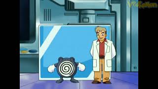 Poliwhirl attacks Professor Oak  Professor Oak Funny Moments [upl. by Ruosnam304]