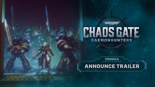 Chaos Gate – Daemonhunters Console Release Announcement [upl. by Aniloj]