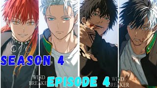 wind Breaker Season 4 episode 4 Explained In Hindi [upl. by Eulalia747]