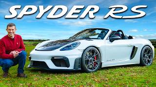 Porsche Spyder RS review  ultimate thrill car [upl. by Lyle862]