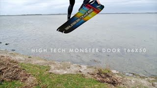 Spleene Monster Door 166x50 Kitesurf Test 2024 [upl. by Mahsih]