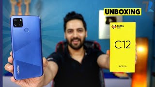 realme C12  Unboxing amp First Impressions🔥  6000 mAh Battery💪  Big Display  Triple Camera amp More [upl. by Leahcimnaj892]