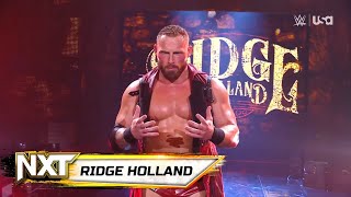 Ridge Holland Entrance  WWE NXT September 10 2024 [upl. by Maxentia381]