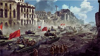 Fall of Berlin  Real Footage  No Music Sound Design [upl. by Yborian]