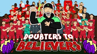 🎶KLOPP FAREWELL SONG🎶 Doubters to Believers [upl. by Ronda]