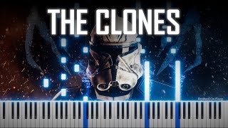 The Clones Theme  EPIC EMOTIONAL PIANO VERSION [upl. by Benn]