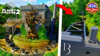 Thirteen Planet Coaster 2 Recreation POV  Alton Towers [upl. by Zedecrem256]