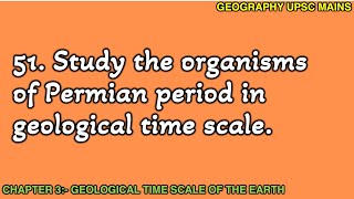 351 Organisms of the Permian Period  A Study in Geological Time [upl. by Holtz146]