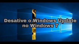 Como ATIVAR E DESATIVAR o windows update no windows 7 [upl. by Antonella840]