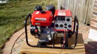 Honda EG3500 generator test [upl. by Ratcliff]